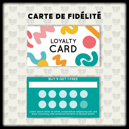 Carte de Visites/ Fidelité