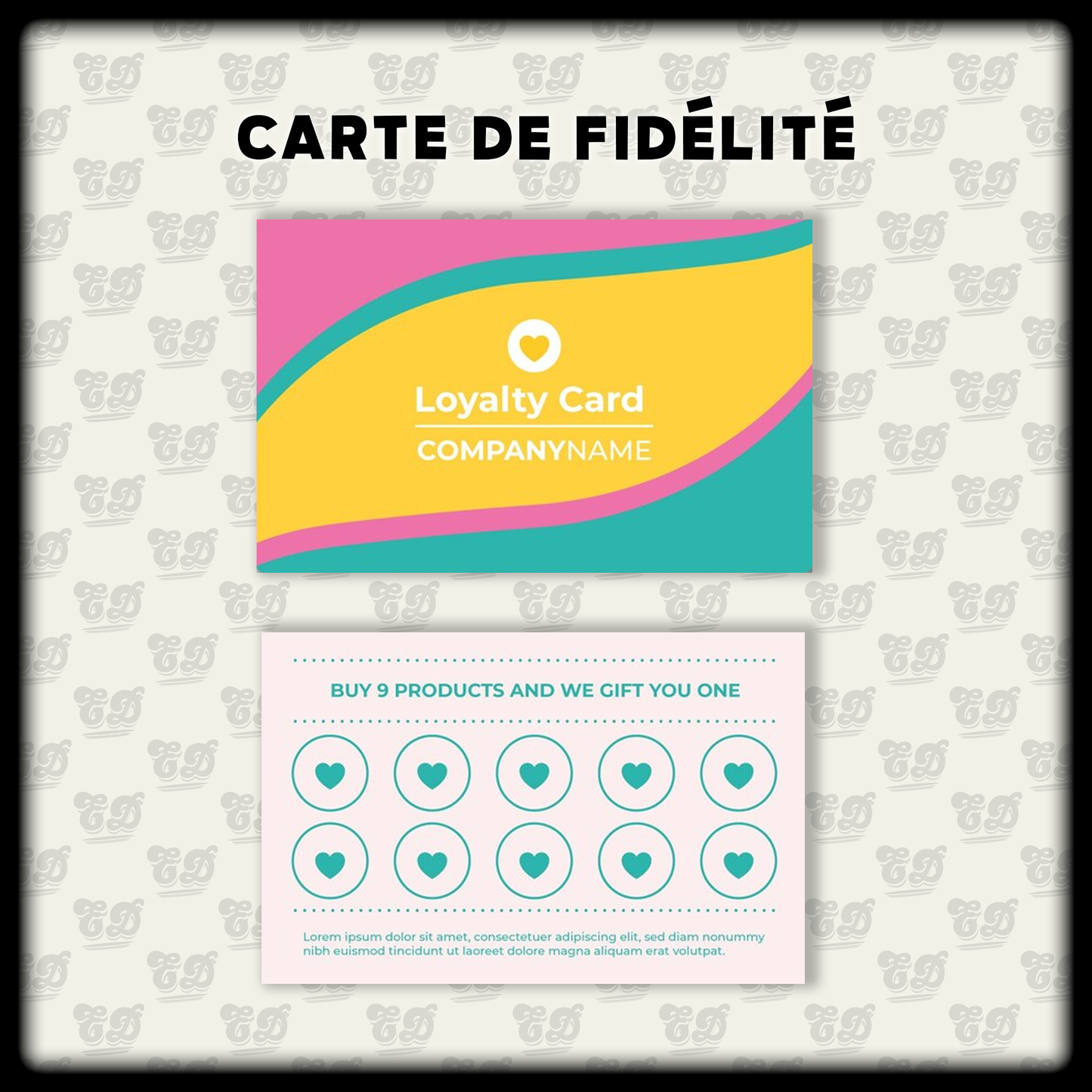 Carte de Visites/ Fidelité