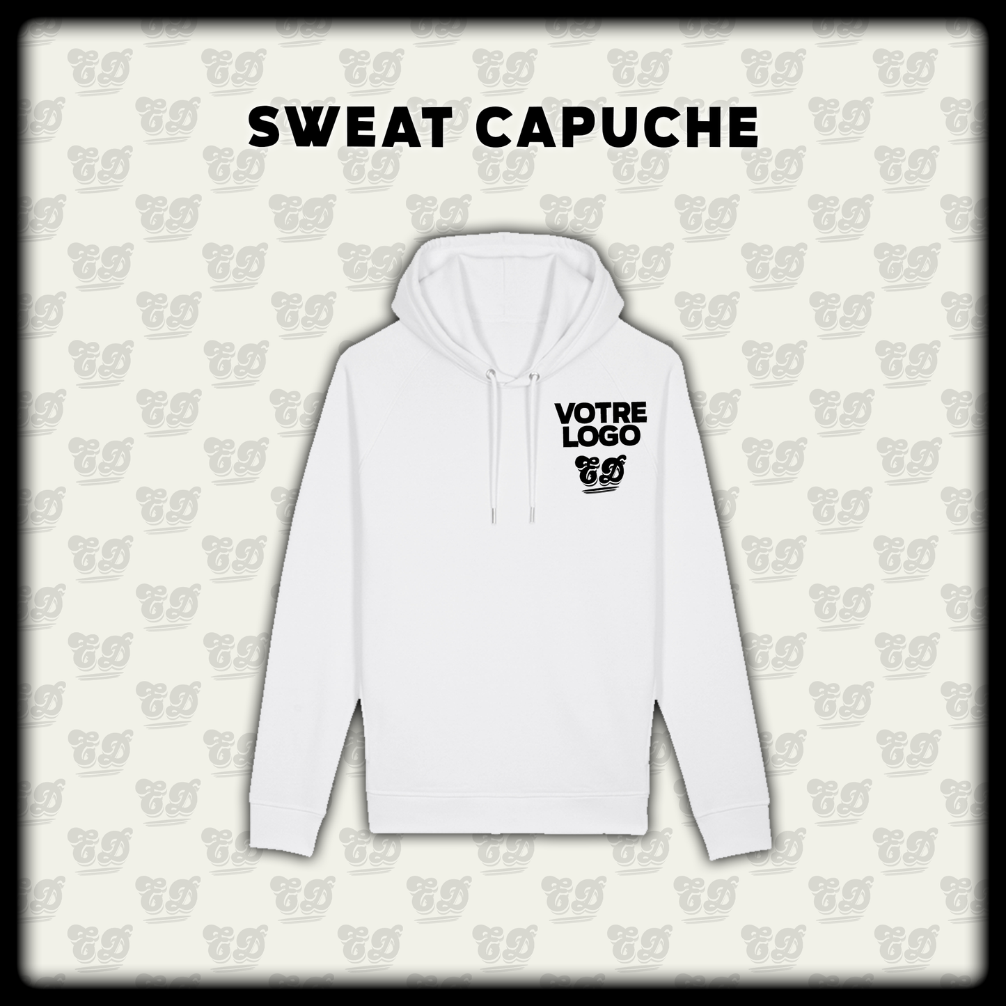 Sweat Capuche Flocage