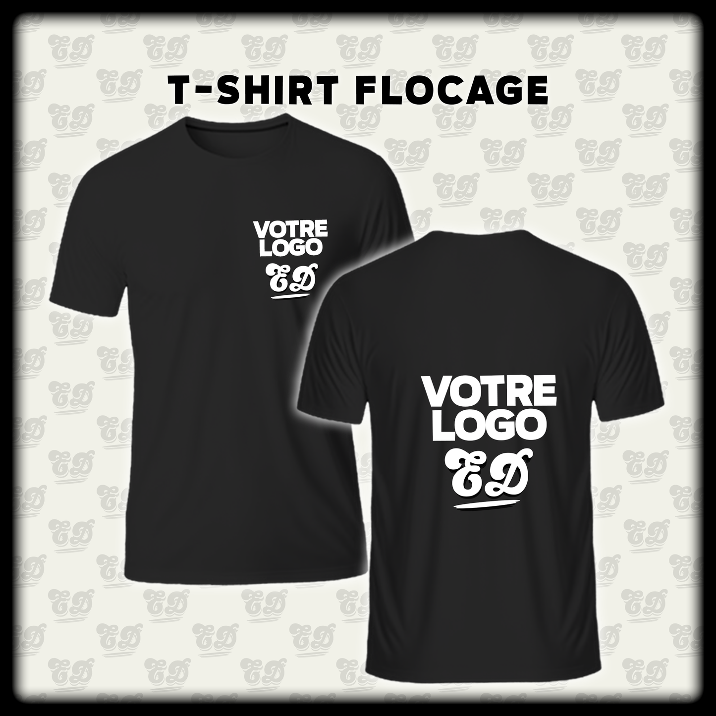 T SHIRT FLOCAGE